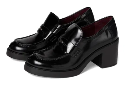 Tory Burch Classic Heel Lug Loafers 50mm In Black