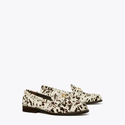 Tory Burch Classic Loafer In Cow Print