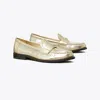 Tory Burch Classic Loafer In Spark Gold/platino