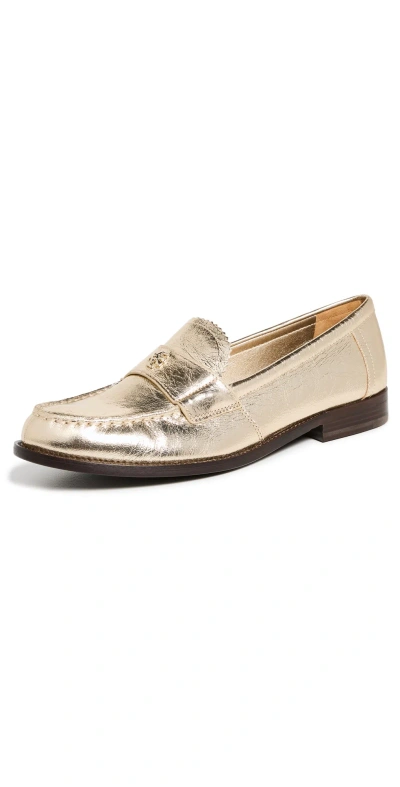 Tory Burch Classic Loafers Spark Gold / Platino