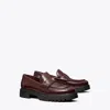 Tory Burch Classic Platform Lug Sole Loafer In Plum
