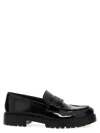 Tory Burch 20mm Classic Lug Brushed Leather Loafers