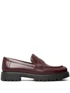 Tory Burch Classic Platform Lug Sole Loafer In Red