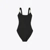 Tory Burch Clip Tank Swimsuit In Multi