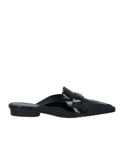 Tory Burch Closed-toe Slippers In Black