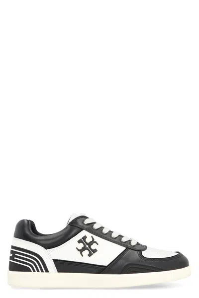 TORY BURCH TORY BURCH CLOVER COURT LEATHER LOW-TOP SNEAKERS