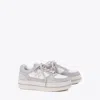 Tory Burch Clover Platform Court Sneaker In Gray