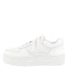 Tory Burch Clover Court Platform Sneakers In White