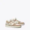 Tory Burch Women's Clover Court Lace Up Low Top Sneakers In New Ivory/cerbiatto