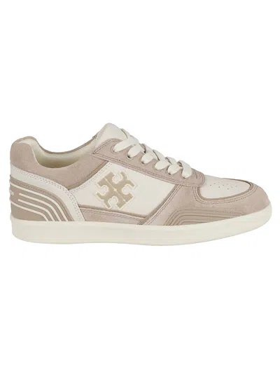 Tory Burch Clover Court Sneakers In New Ivory