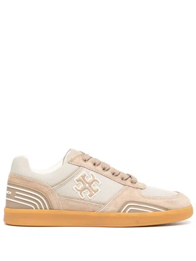 Tory Burch Clover Court Sneakers Avola/warm Avola In Nude