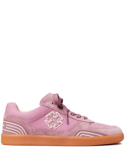 Tory Burch Clover Court Sneakers In Pink