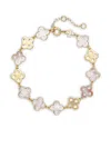 Tory Burch Kira Clover Bracelet In Gold
