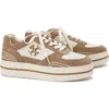 Tory Burch Clover Court Platform Sneaker In New Ivory/cerbiatto