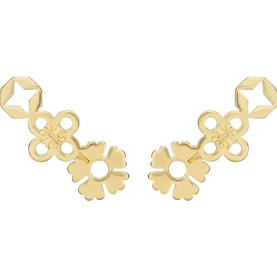 Tory Burch Cluster Stud Earrings In Gold