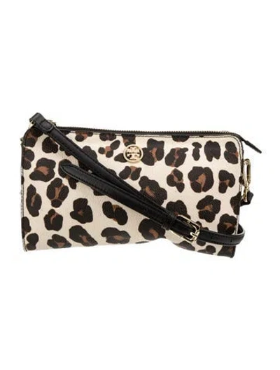 Pre-owned Tory Burch Clutch In Neutral