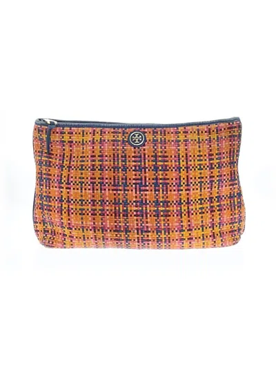Pre-owned Tory Burch Clutch In Orange