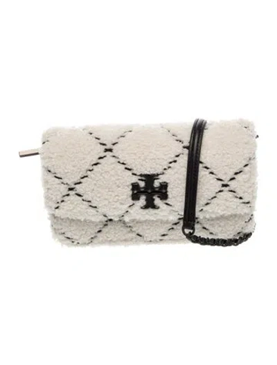 Pre-owned Tory Burch Clutch W/ Tags In Metallic/silver