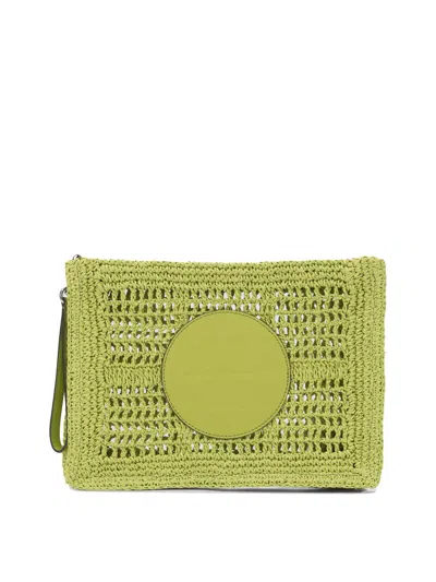 Tory Burch Clutches In Green