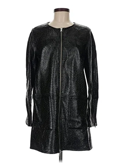 Pre-owned Tory Burch Coat In Black
