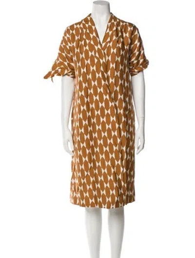 Pre-owned Tory Burch Coat In Neutral