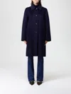 Tory Burch Coat  Woman Color Navy In Blue