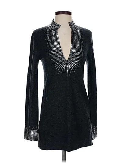Pre-owned Tory Burch Cocktail Dress In Black