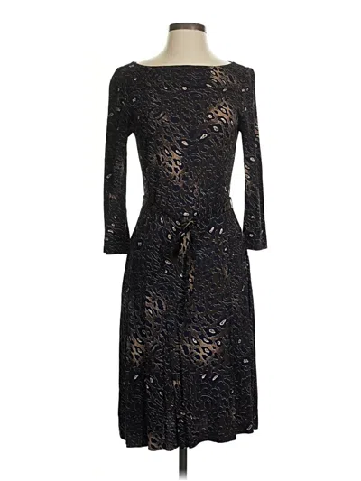 Pre-owned Tory Burch Cocktail Dress In Black