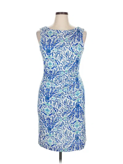 Pre-owned Tory Burch Cocktail Dress In Blue