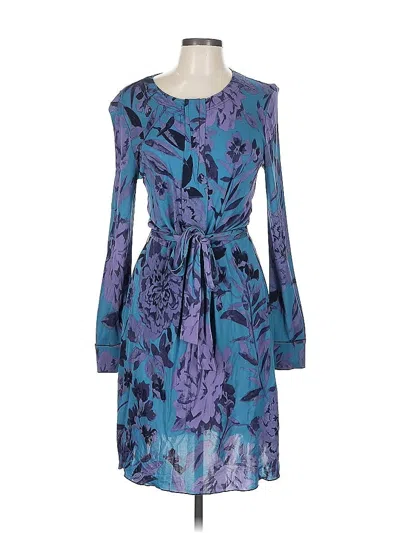 Pre-owned Tory Burch Cocktail Dress In Blue