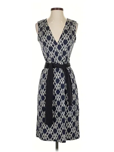 Pre-owned Tory Burch Cocktail Dress In Blue