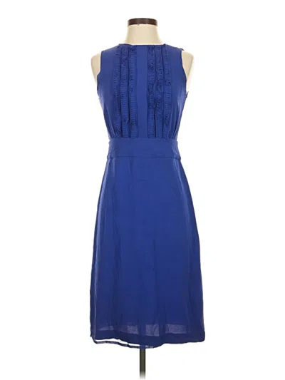 Pre-owned Tory Burch Cocktail Dress In Blue
