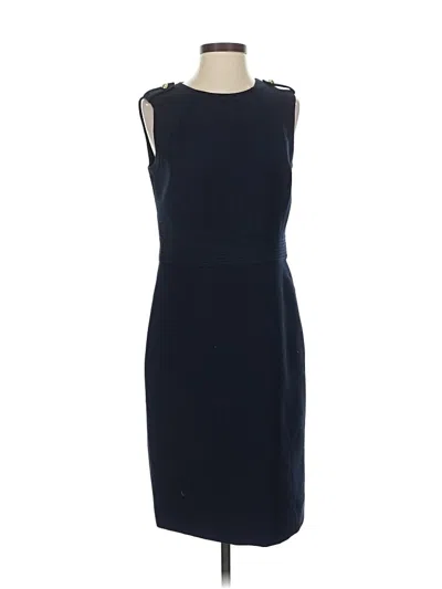 Pre-owned Tory Burch Cocktail Dress In Blue