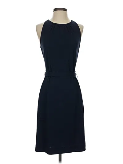 Pre-owned Tory Burch Cocktail Dress In Blue