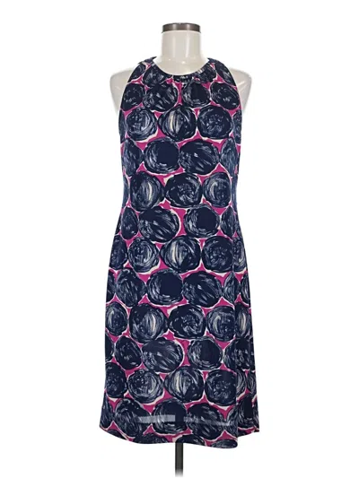 Pre-owned Tory Burch Cocktail Dress In Blue