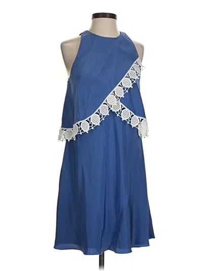 Pre-owned Tory Burch Cocktail Dress In Blue