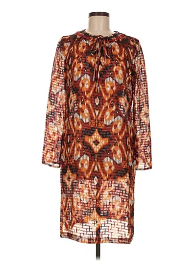 Pre-owned Tory Burch Cocktail Dress In Brown