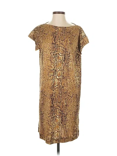 Pre-owned Tory Burch Cocktail Dress In Gold