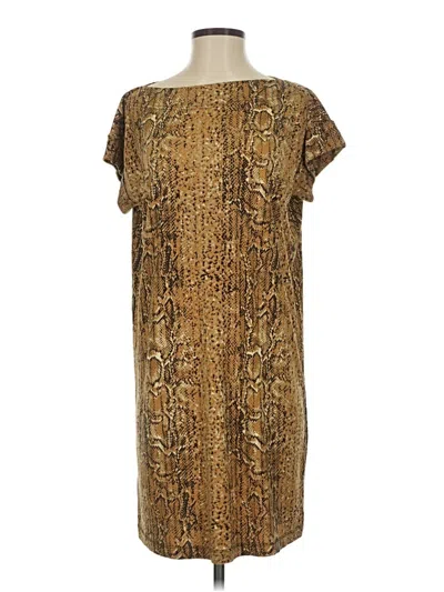 Pre-owned Tory Burch Cocktail Dress In Gold