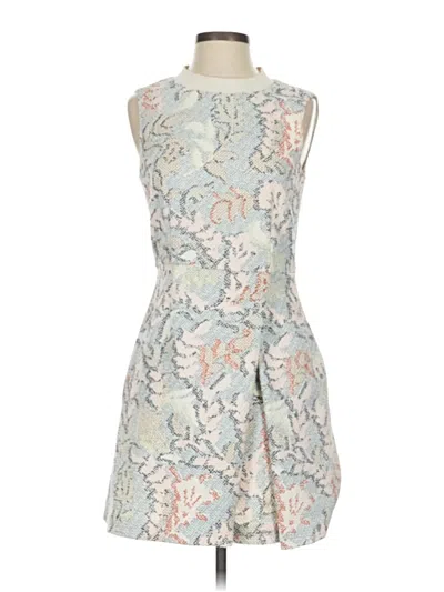 Pre-owned Tory Burch Cocktail Dress In Gray