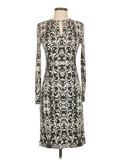 Pre-owned Tory Burch Cocktail Dress In White