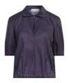 Tory Burch Collared Blouse In Purple