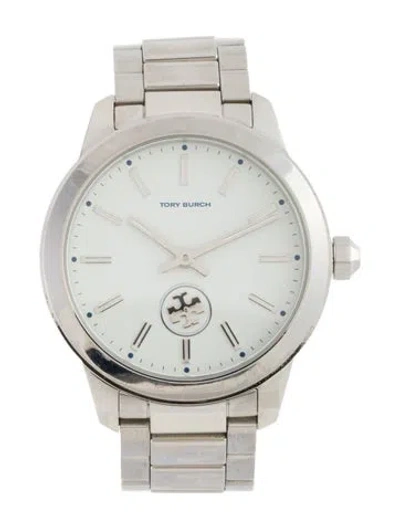 Pre-owned Tory Burch Collins Watch, 38mm In Multi