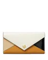 Tory Burch Color Block Envelope Wallet