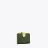 Tory Burch Colorblock Bi-fold Wallet In Basil Multi