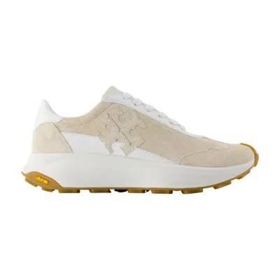 Tory Burch Colorblock Calfskin Sneaker In Multi