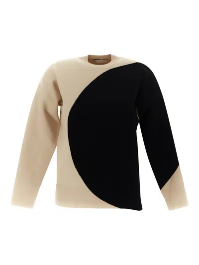 TORY BURCH COLORBLOCK CREWNECK