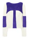 Tory Burch Colour-block Ribbed Sweater