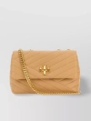 TORY BURCH COMPACT KIRA SHOULDER BAG IN SOFT LEATHER