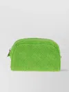 Tory Burch Compact Terry Cotton Pouch With Wrist Strap